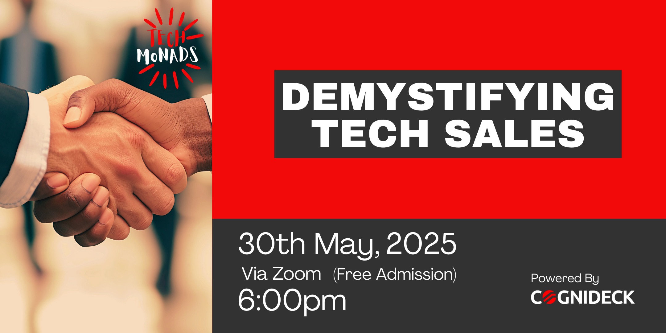 Event: Tech Monads: Demystifying Sales